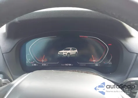 2021 BMW X3 Sdrive30I z USA, uszkodzony, nr VIN 5UXTY3C02M9E92603